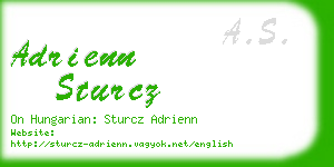 adrienn sturcz business card